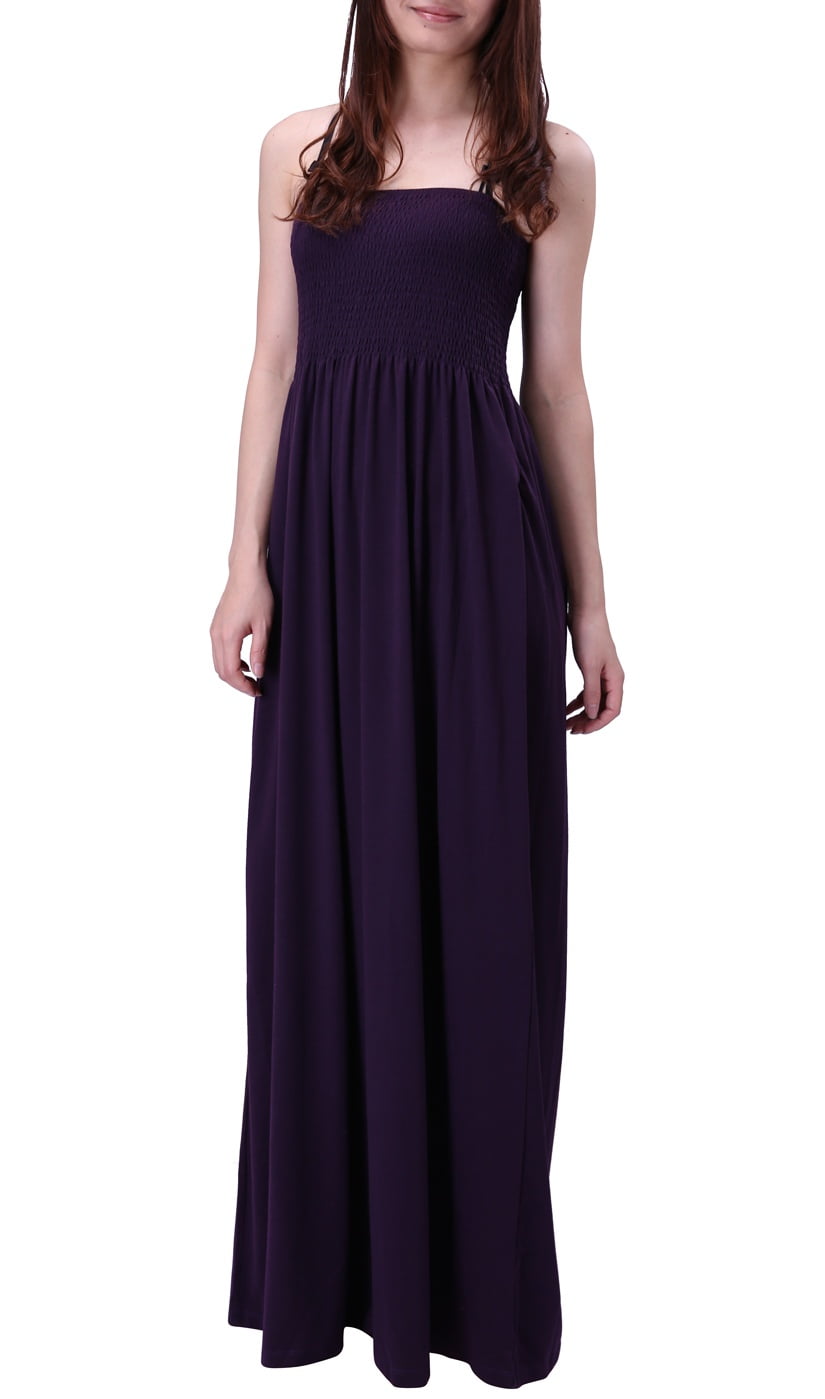 Dark Purple Maxi Dress
